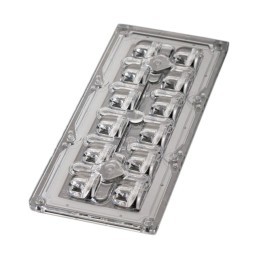 1 pcs : CS15223_STRADA-IP-2X6-T2-C-90 - LENS CLEAR ASYMMETRICAL SCREW