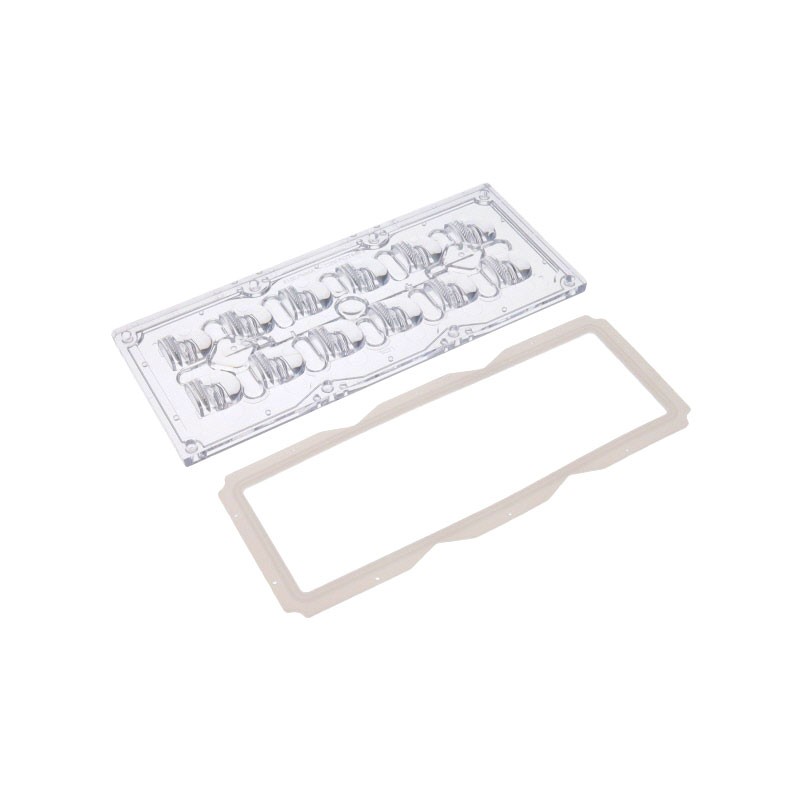 1 pcs : CS17259_STRADA-IP-2X6-T4-B-PC - LENS CLEAR ASYMMETRICAL SCREW