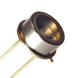 1 pcs : MTE4600L-HP - EMITTER 5MM 450NM FLAT LENS TO39