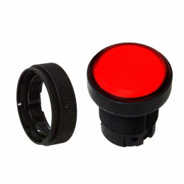 1 pcs : 1.74.505.501/1300 - LENS IND RED PANEL MOUNT
