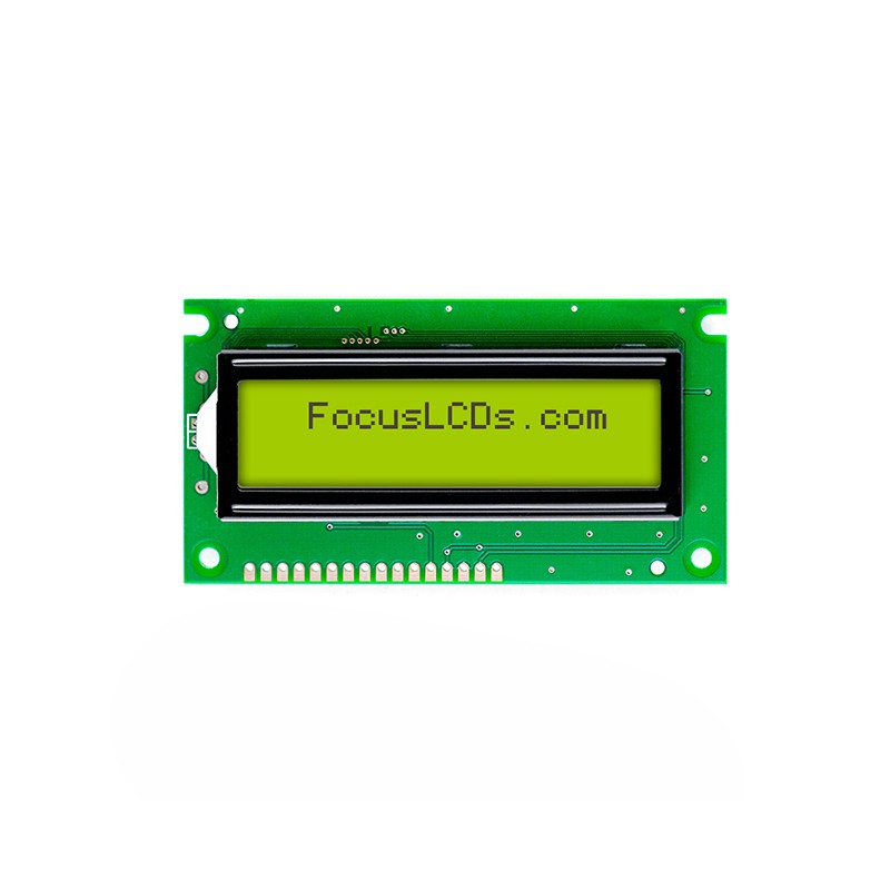 1 pcs : C162B-YTY-LW65 - 16X2 STN YELLOW/GREEN CHARACTER