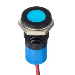 1 pcs : Q14F3BXXB12E - LED PM INDICATOR FLUSHED BLUE