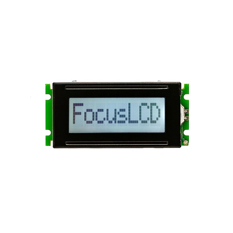 1 pcs : C81B-FTW-XW65 - 8X1 FSTN GRAY CHARACTER LCD