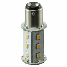 1 pcs : LE-BA15D-12WW - BAYONET BASE (BA15 BASE) LED LAM