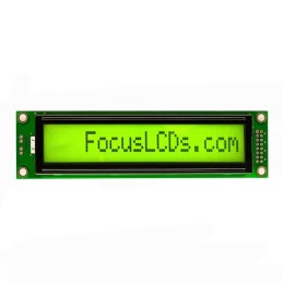 1 pcs : C161C-YTY-LW65 - 16X1 STN YELLOW/GREEN CHARACTER