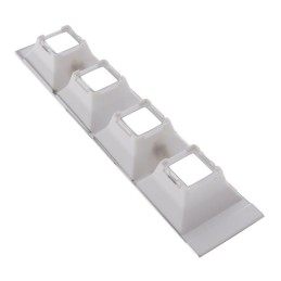 1 pcs : C18407_DAISY-4X1-SHD-MET - SHADERECTANG4 POS182.0 X 40.0MM