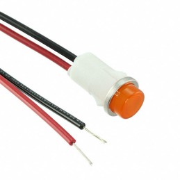 1 pcs : 1051C3 - INDICATOR NEON AMBER PANEL MNT