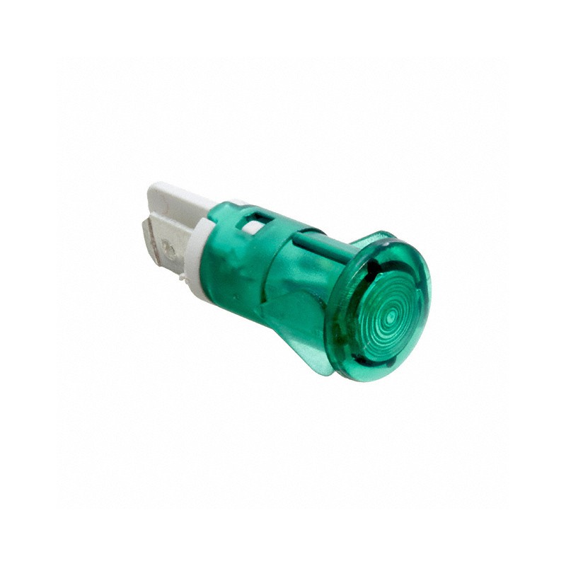 1 pcs : FL1P-12QJ-1-G24V - LED GRN 12MM SNAP 24VAC/DC STK