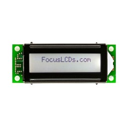 1 pcs : C162E-FTW-LW65 - 16X2 FSTN GRAY CHARACTER LCD