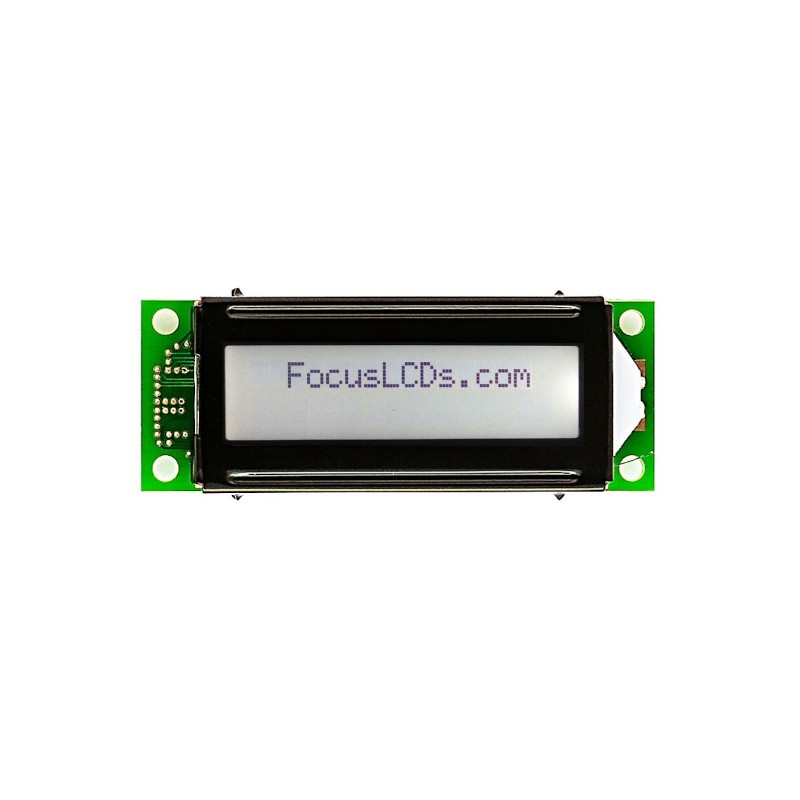 1 pcs : C162E-FTW-LW65 - 16X2 FSTN GRAY CHARACTER LCD