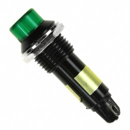 1 pcs : 6123232120F - LED PANEL MNT 12MM GREEN 6VDC