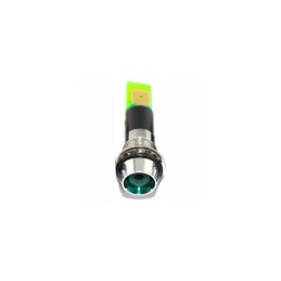 1 pcs : FL1M-12CJ-1-G12V - LED GRN 12MM NUT 12VAC/DC STK