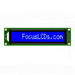 1 pcs : C161C-BW-LW65 - 16X1 STN BLUE CHARACTER LCD