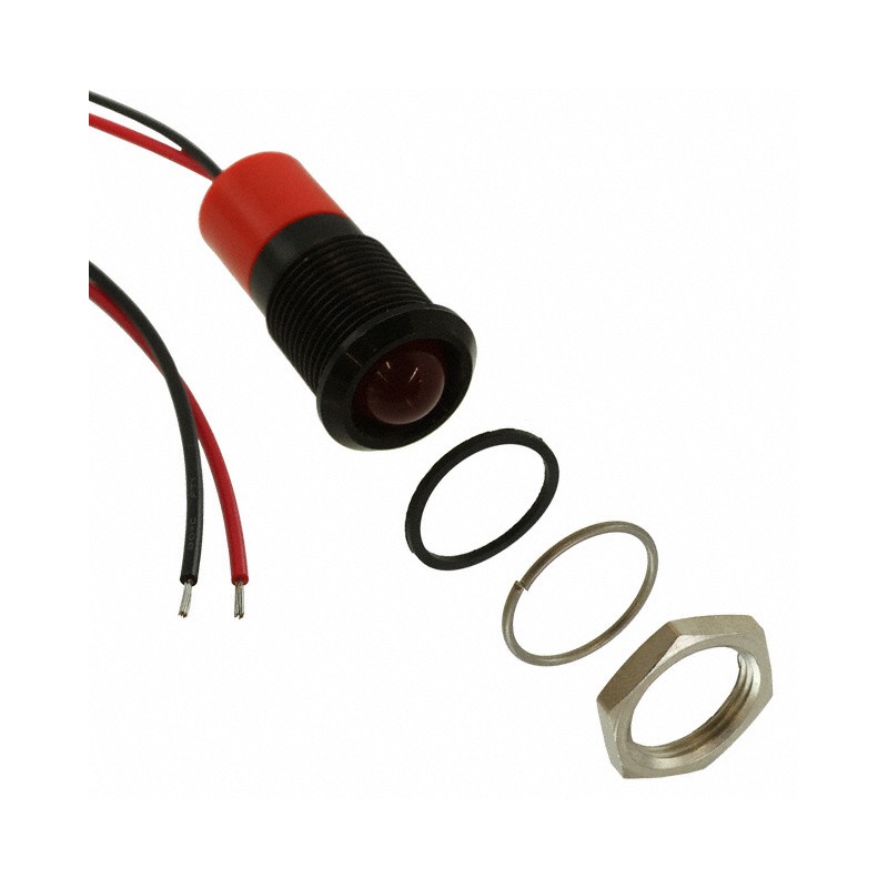 1 pcs : Q14P3BXXR24E - LED PMI PROMINENT RED