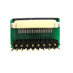 1 pcs : NHD-FFC20-1 - PCB ADAPTER 20P 1MM FFC-THRUHOLE