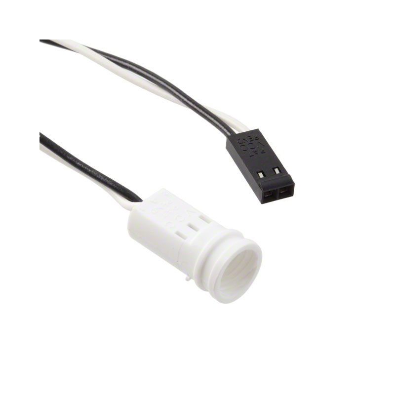 1 pcs : CNX_440_X02_4_2_24 - LED CBL ASSY 5MM THREAD R/B 24'