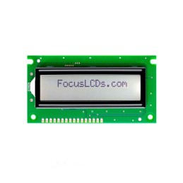 1 pcs : C162B-FTW-LW65 - 16X2 FSTN GRAY CHARACTER LCD