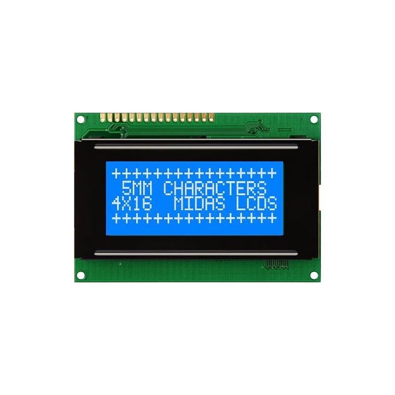 1 pcs : MC41605A6W-BNMLW-V2 - 4x16 character chip-on-board LCD