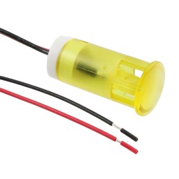 1 pcs : QS123XXHY110 - INDICATOR 12MM FIXED HI YEL 110V