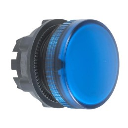 1 pcs : ZB5AV063 - LENS BLUE TWIST LOCK
