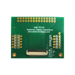 1 pcs : NHD-FFC30 - PCB ADAPTER 30P FFC-THRU-HOLE