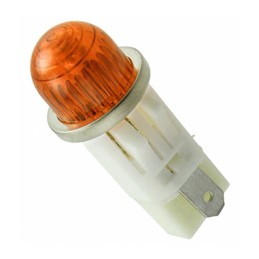 1 pcs : 1051QA3 - INDICATOR NEON AMBER PANEL MNT