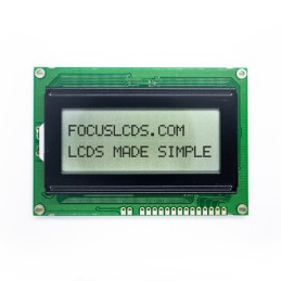 1 pcs : C164A-FTW-XW65 - 16X4 FSTN GRAY CHARACTER LCD