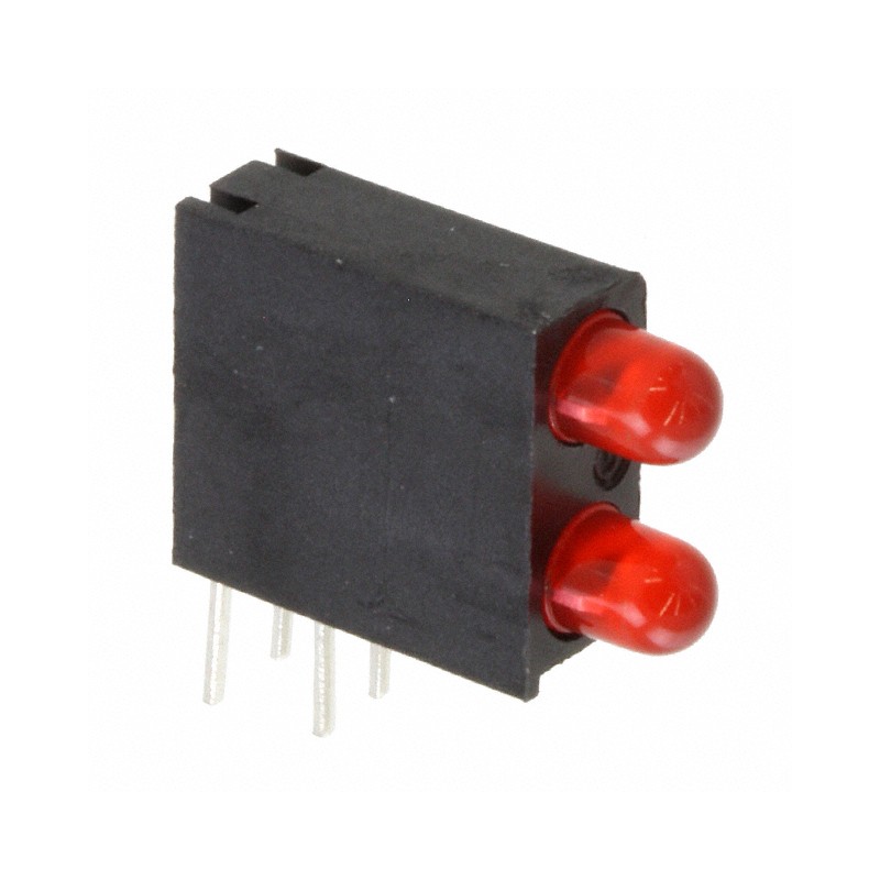 1 pcs : 5530111200F - LED CBI 3MM BI-LVL RED RA