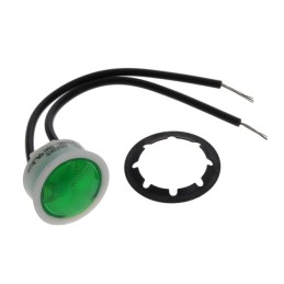 1 pcs : 2622QK5 - LAMP NEON GREEN 120V PC MNT