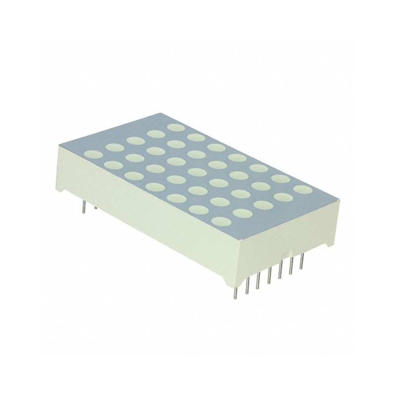 1 pcs : TA12-11SRWA - LED MATRIX 5X7 1.2' 660NM RED