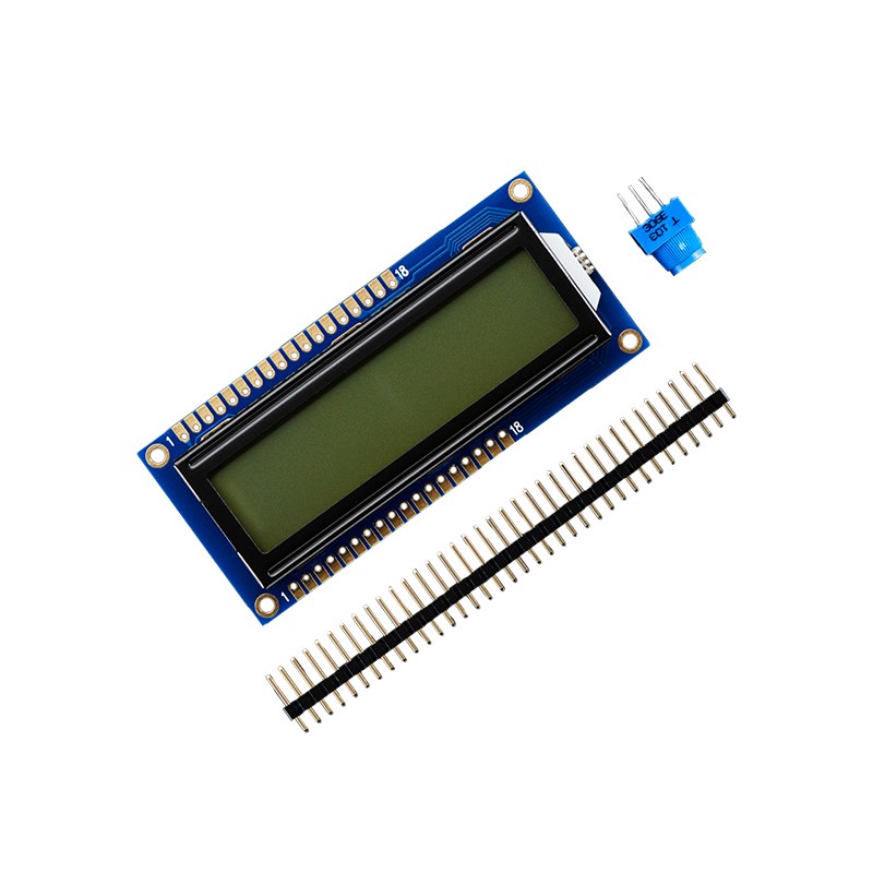 1 pcs : 398 - LCD MODULE 32 DIG 16 X 2 R/G/B