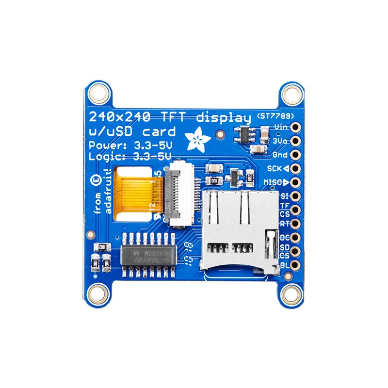 1 pcs : 3787 - 1.54' 240X240 WIDE ANGLE TFT LCD