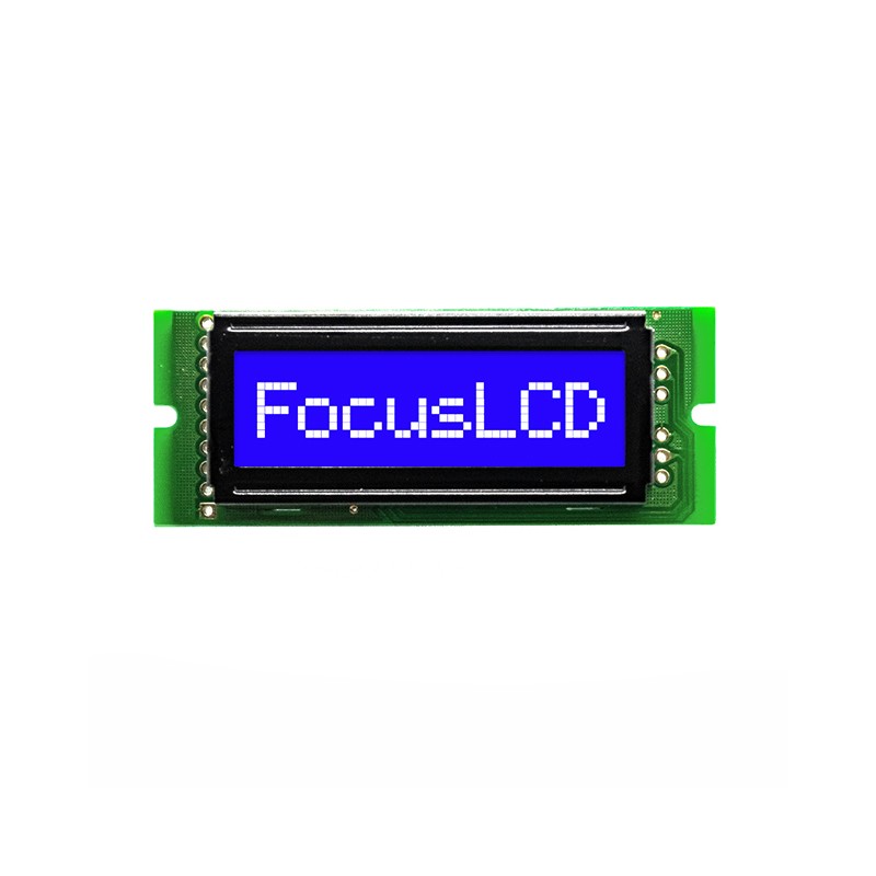 1 pcs : C81C-BW-LW65 - 8X1 STN BLUE CHARACTER LCD