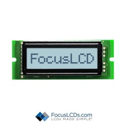 1 pcs : C81C-FTW-LW63 - 8X1 FSTN GRAY CHARACTER LCD