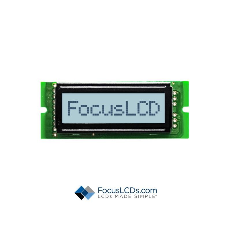 1 pcs : C81C-FTW-LW63 - 8X1 FSTN GRAY CHARACTER LCD