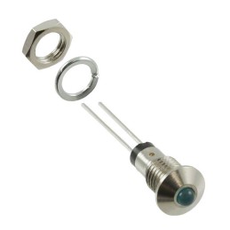 1 pcs : MPC3BWD - PNL MNT W/ WIRE 430NM 10MCD BLUE