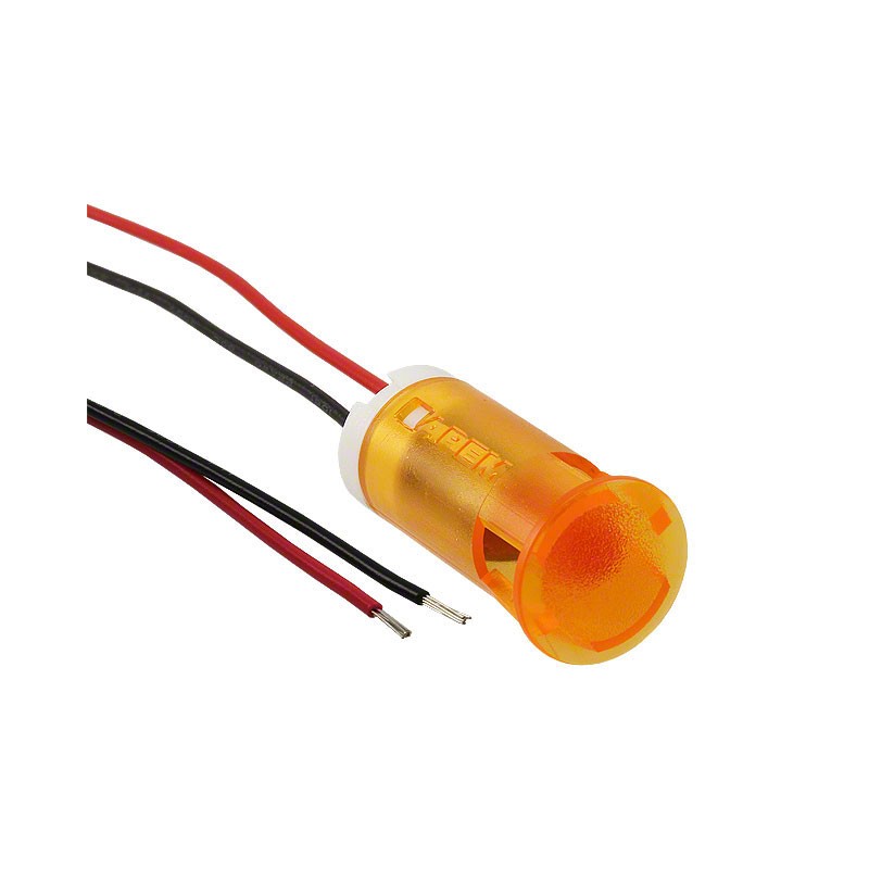 1 pcs : QS123XXO24 - INDICATOR 12MM FIXED OR 24V WIRE