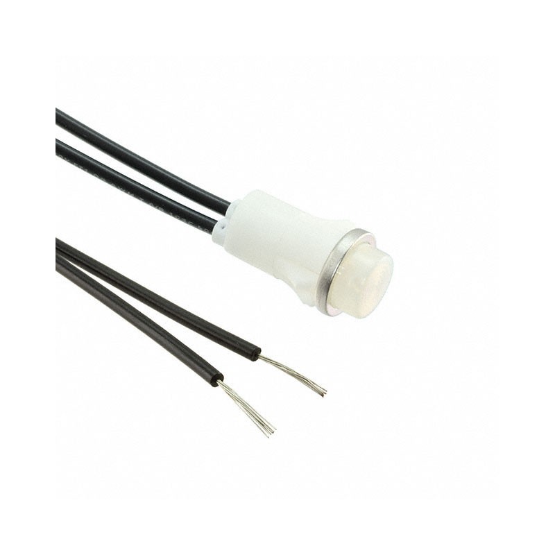 1 pcs : 1050C4 - NEON PNL INDICATOR WHT 105V-125V