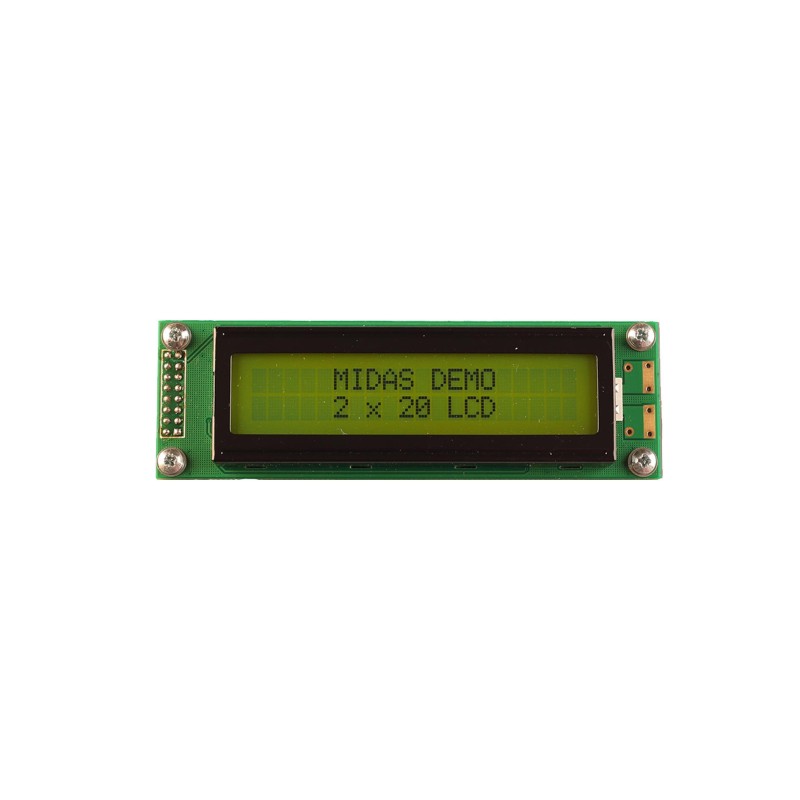 1 pcs : MC22005A6W-SPTLY-V2 - 2x20 character chip-on-board LCD