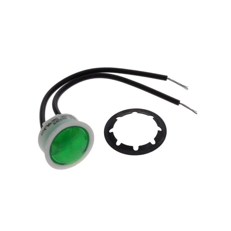 1 pcs : 2622K5 - LAMP NEON GREEN 120V PC MNT