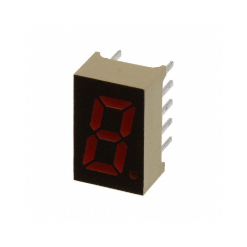1 pcs : LA-301AB - DISPLAY 7SEG 0.31' SGL RED 10DIP