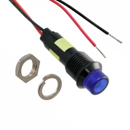 1 pcs : 6823435144F - LED PANEL INDCATOR BLUE 24V