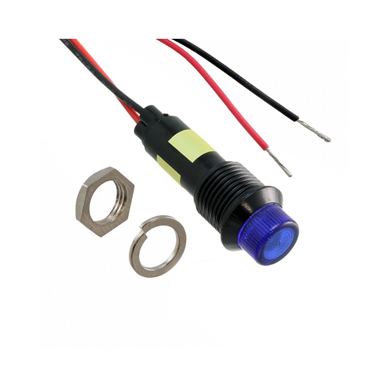 1 pcs : 6823435144F - LED PANEL INDCATOR BLUE 24V