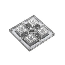 1 pcs : CS15765_HB-2X2MX-8-WWW - ASSY LENS SQUARE 4POS 90X90MM