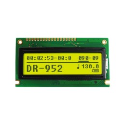 1 pcs : NHD-12232AZ-FL-YBW - LCD MOD GRAPH 122X32 Y/G TRANSFL