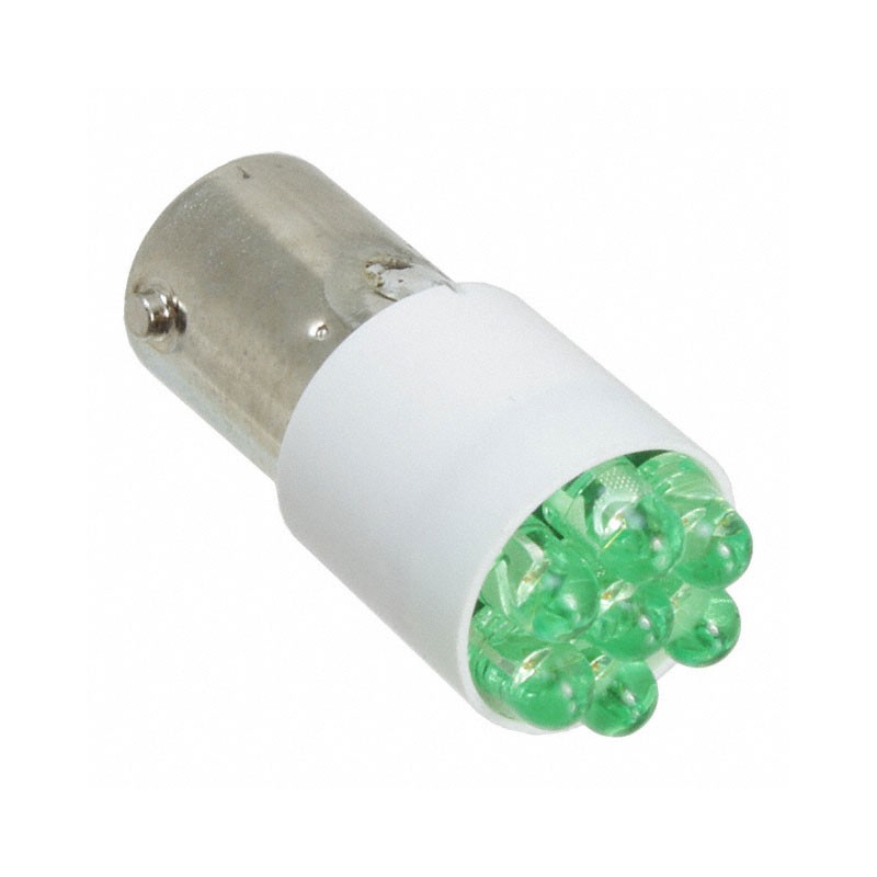 1 pcs : 5855356F - LED MINI CLUSTER BASE 120V GREEN