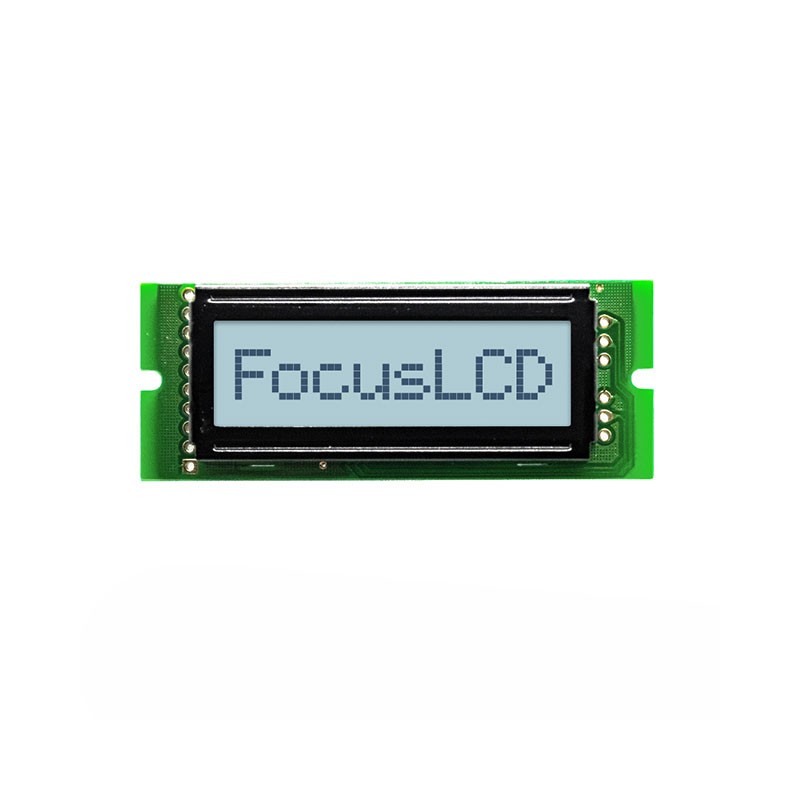 1 pcs : C81C-FTW-LW65 - 8X1 FSTN GRAY CHARACTER LCD