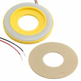 1 pcs : QH22L57YC - 22MM L/HALO YLW BODY FROSTED LEN