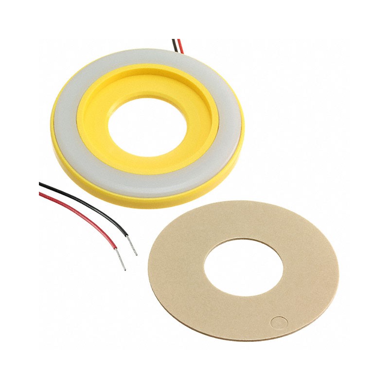 1 pcs : QH22L57YC - 22MM L/HALO YLW BODY FROSTED LEN