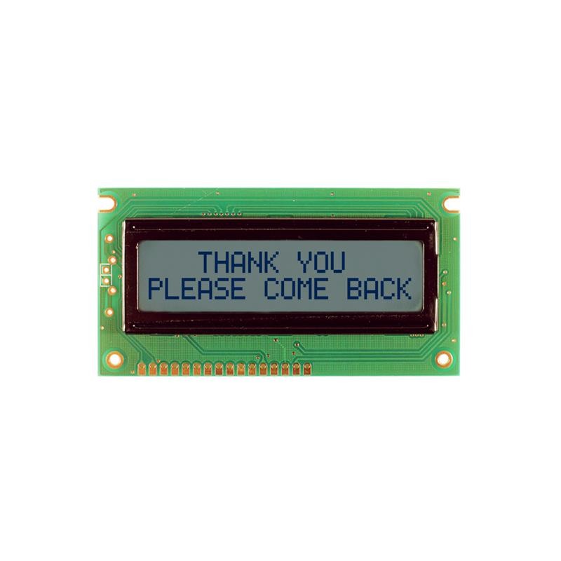 1 pcs : NHD-0216BZ-RN-GBW - LCD MOD 32 DIG 16 X 2 REFLECTIVE